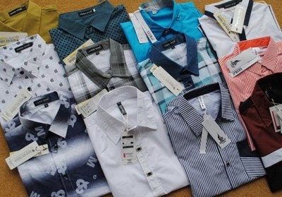 品牌衬衫库存处理9元起价格_成都荷花池批发市场那里批发服装最便宜 地摊吼货甩货.